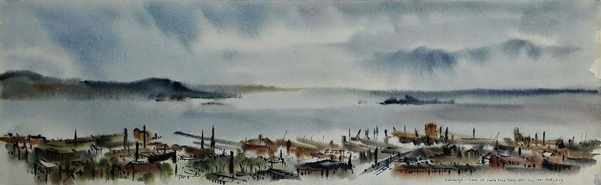 Edinburgh - Firth of Forth From Colton Hill by Betty Guy 