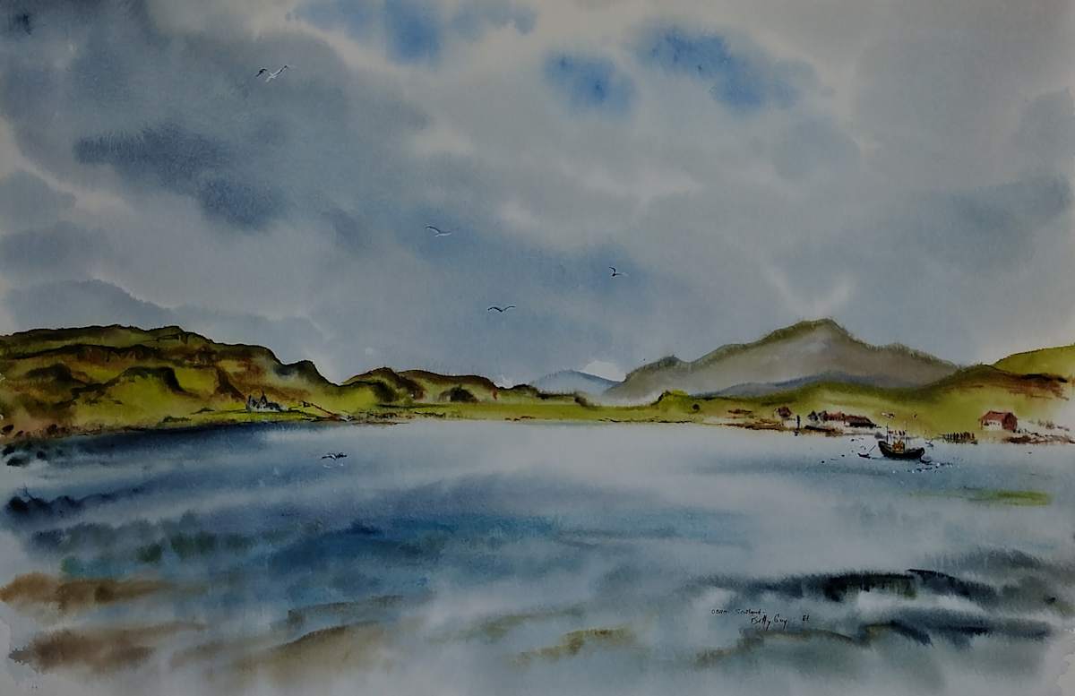 Oban - Scotland by Betty Guy 