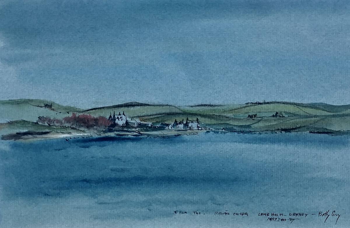 From The Italian Chapel Lambholm - Orkney by Betty Guy 