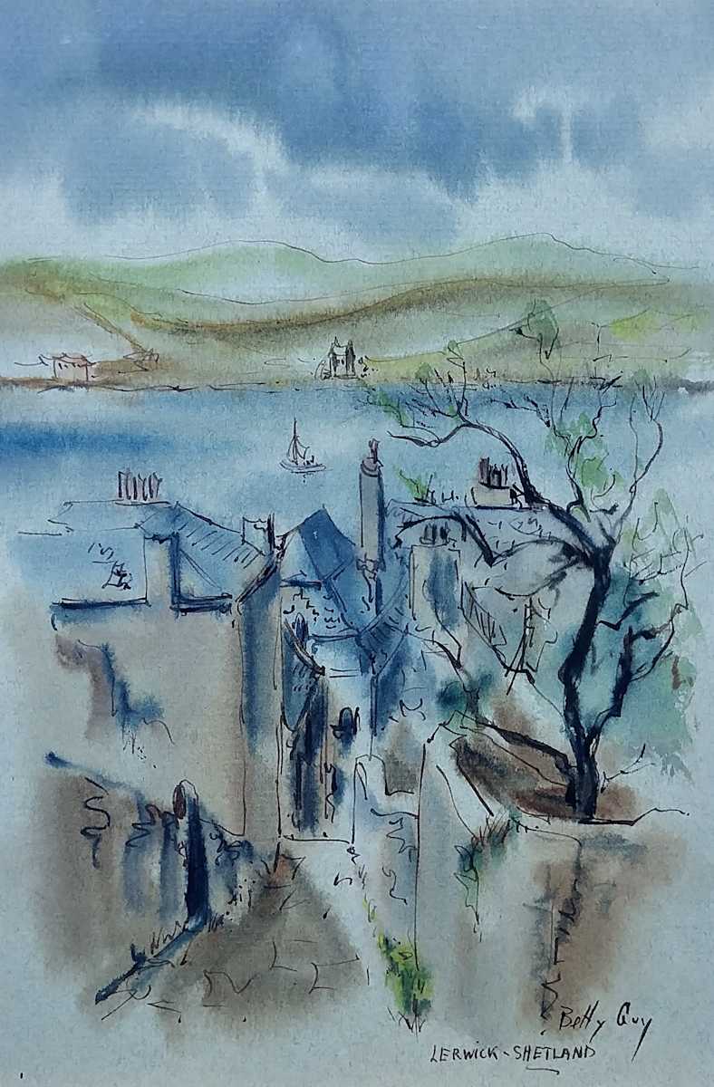 Lerwick - Shetland by Betty Guy 