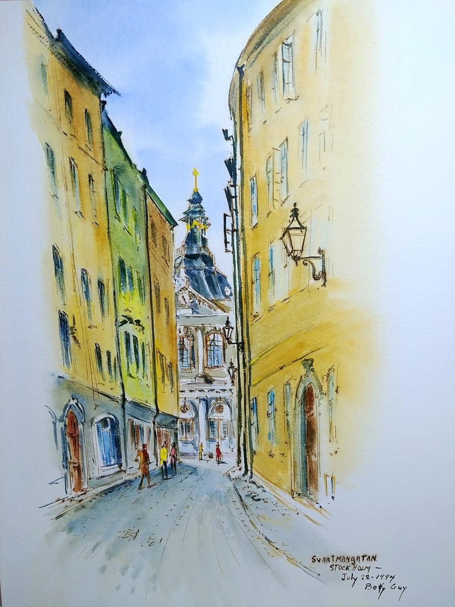 Suartmangatan Stockholm by Betty Guy 