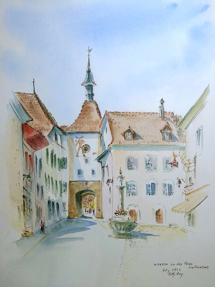 Wangen An der Aare Switzerland by Betty Guy 