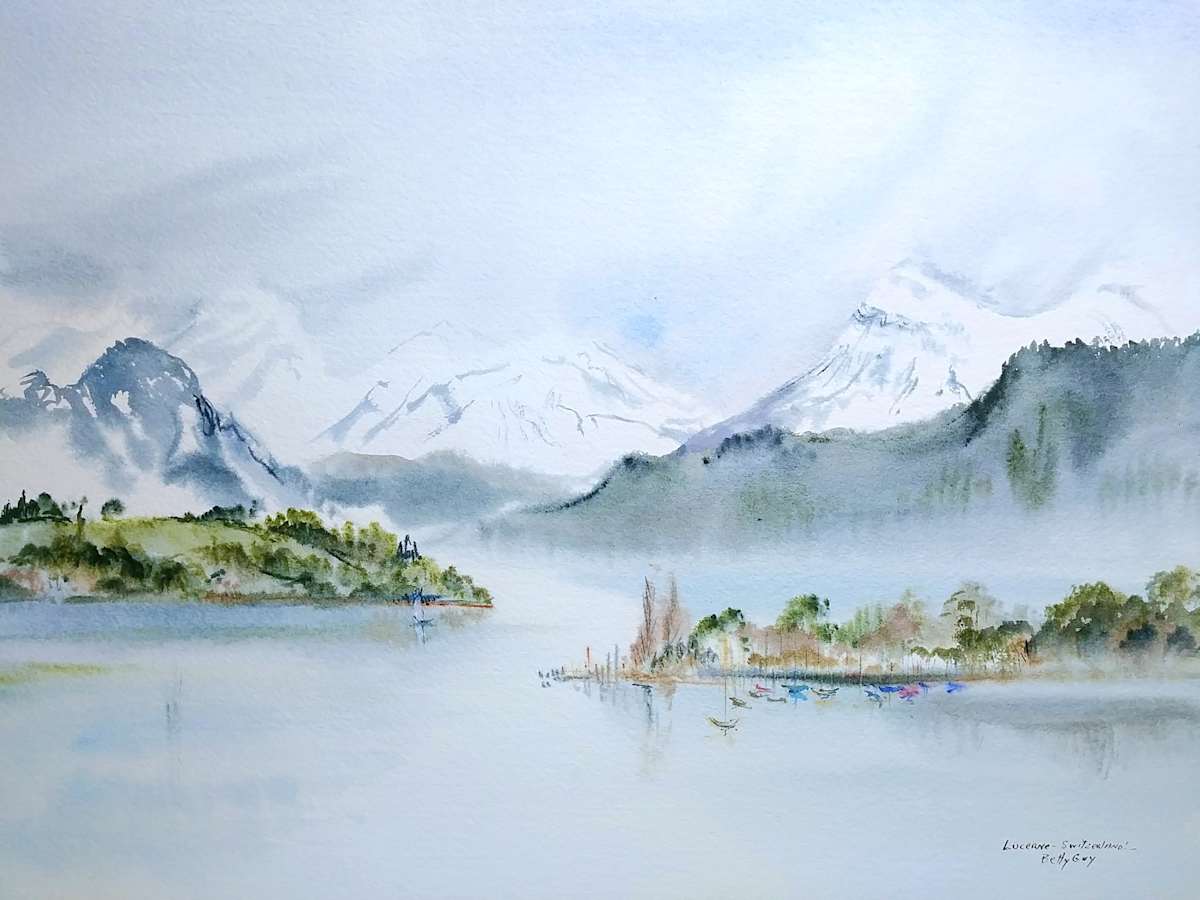Lucerne - Switzerland! by Betty Guy 