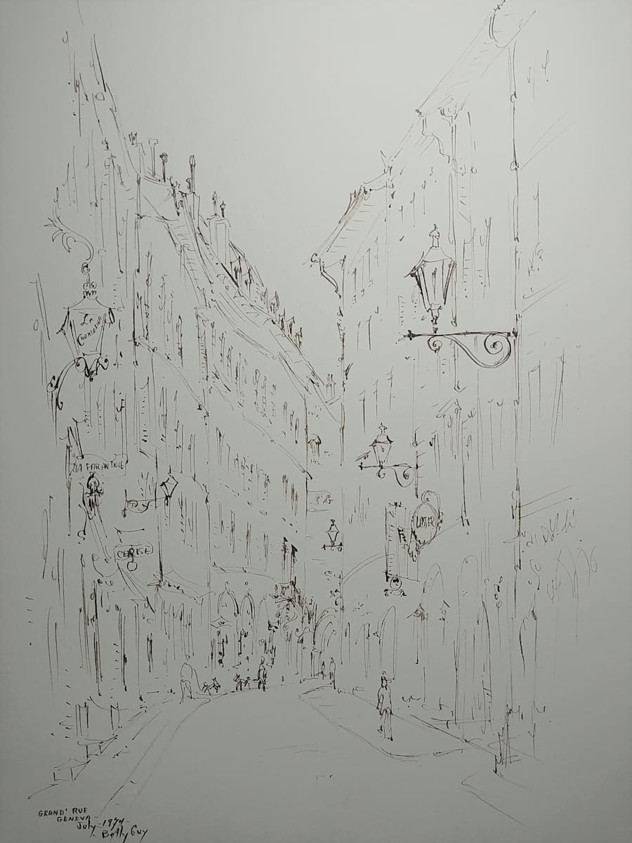 Grand Rue Geneva by Betty Guy 