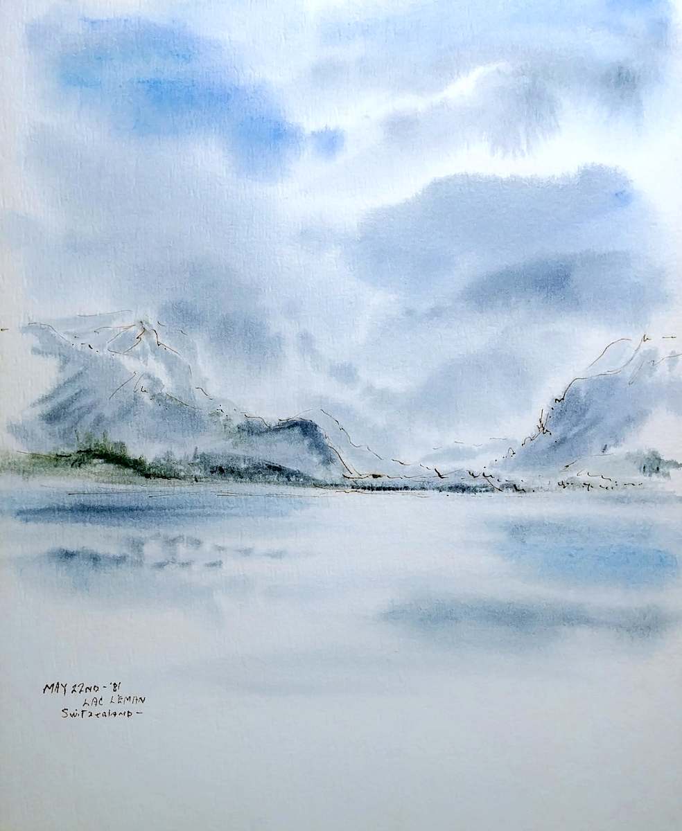 Lac Leman Switzerland by Betty Guy 