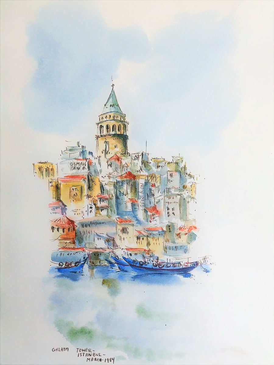 Galata Tower Istanbul by Betty Guy 