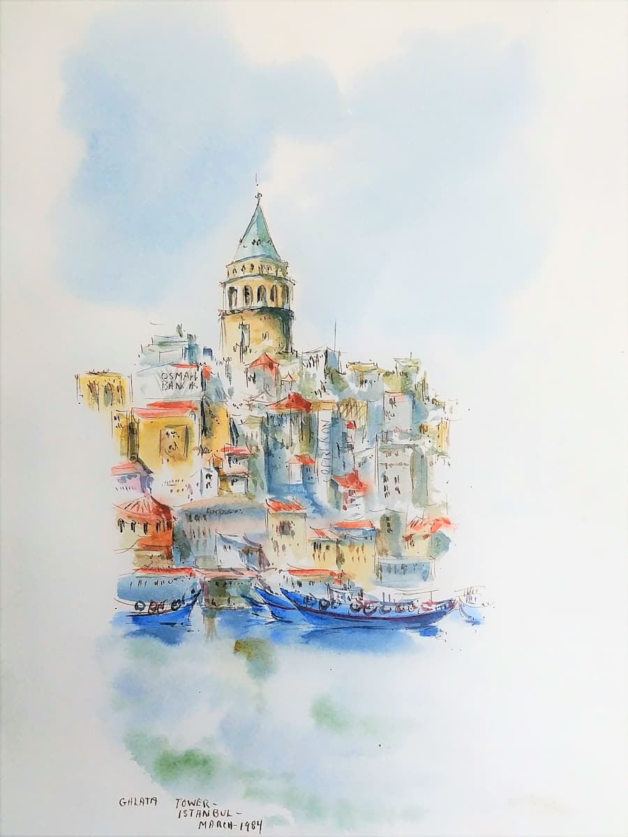 Galata Tower Istanbul by Betty Guy, Image 1.