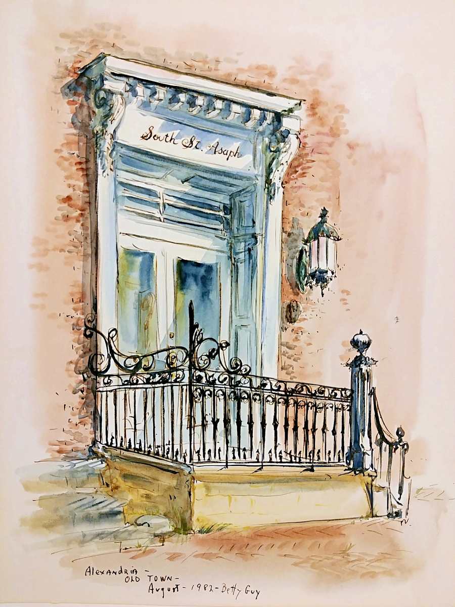 Alexandria Old Town by Betty Guy 