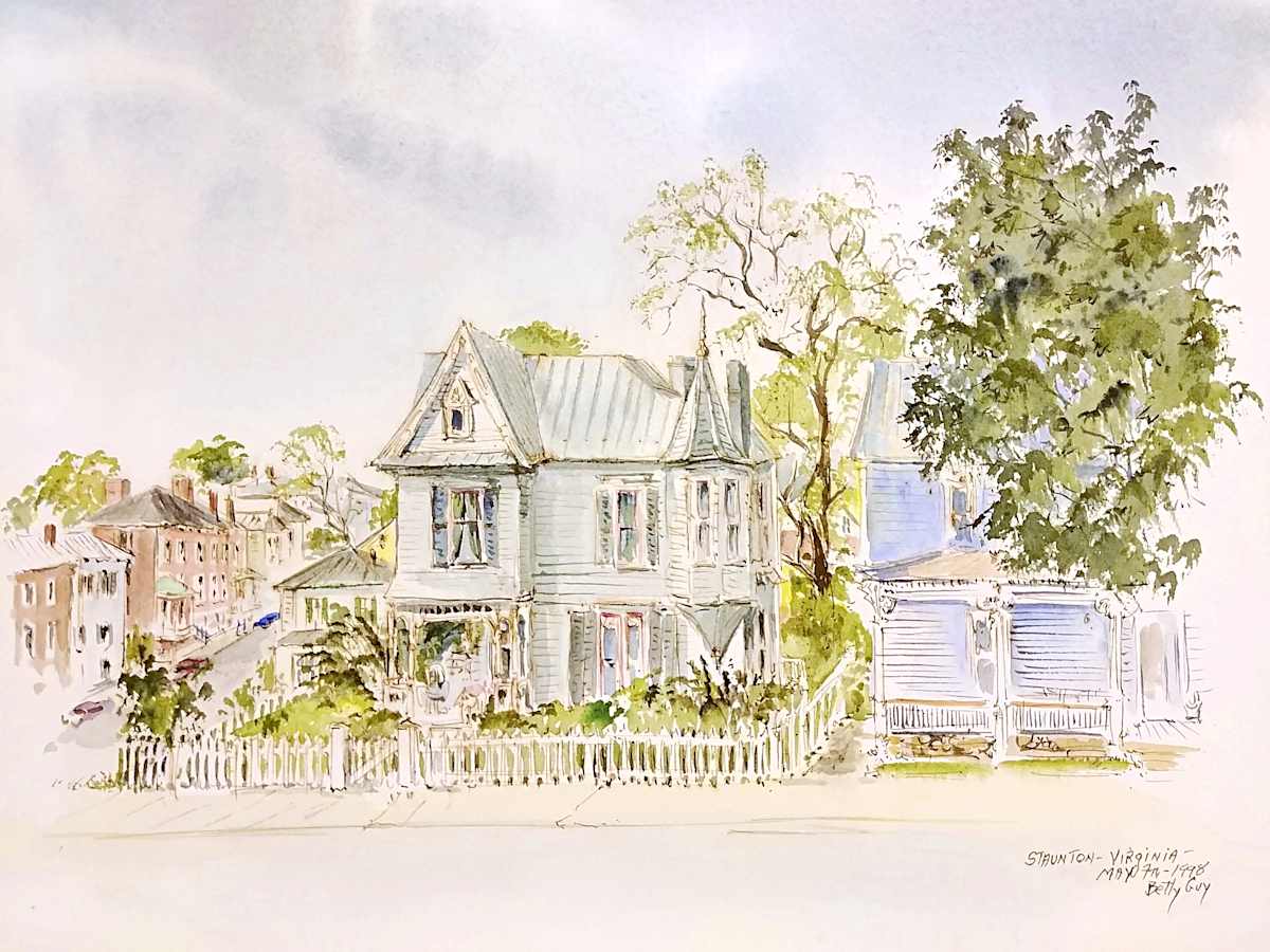 Staunton - Virginia by Betty Guy 