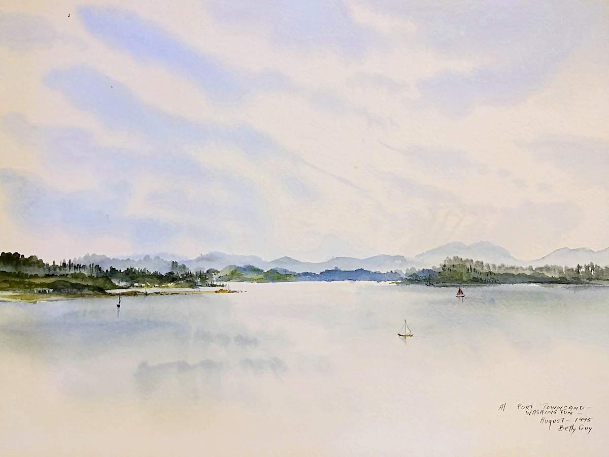 At Port Townsand - Washington by Betty Guy 