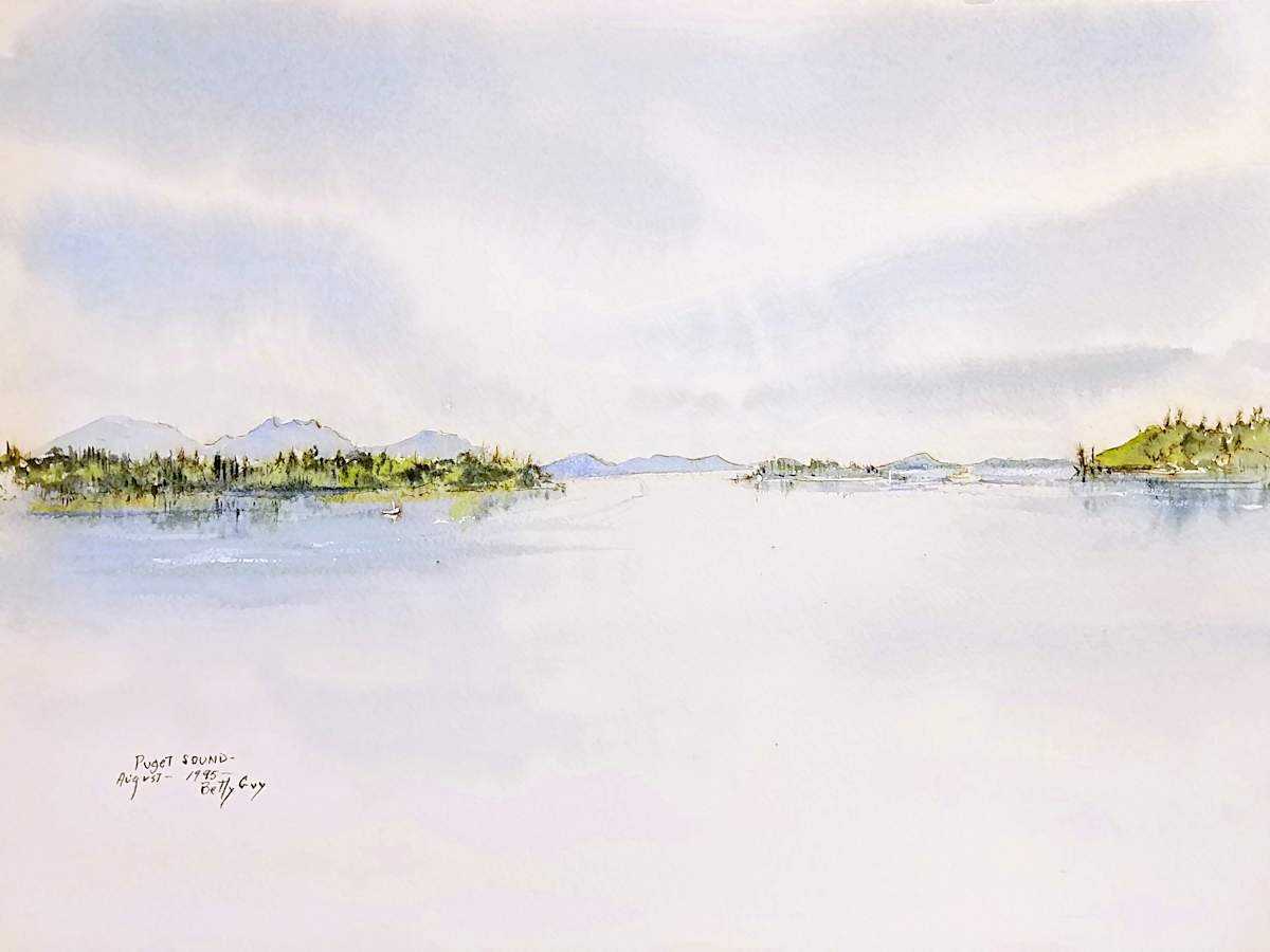 Puget Sound by Betty Guy, Image 1.