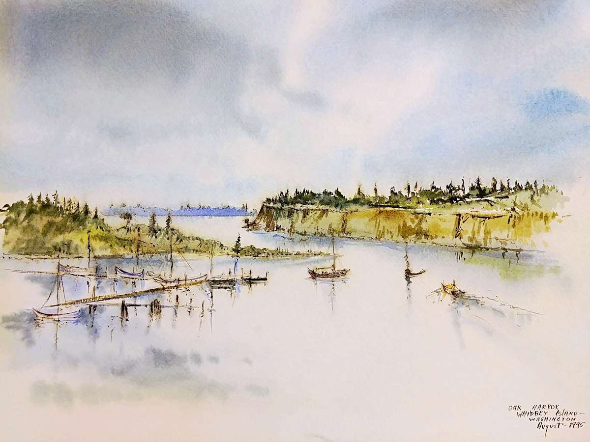 Oak Harbor Whidbey Island by Betty Guy 