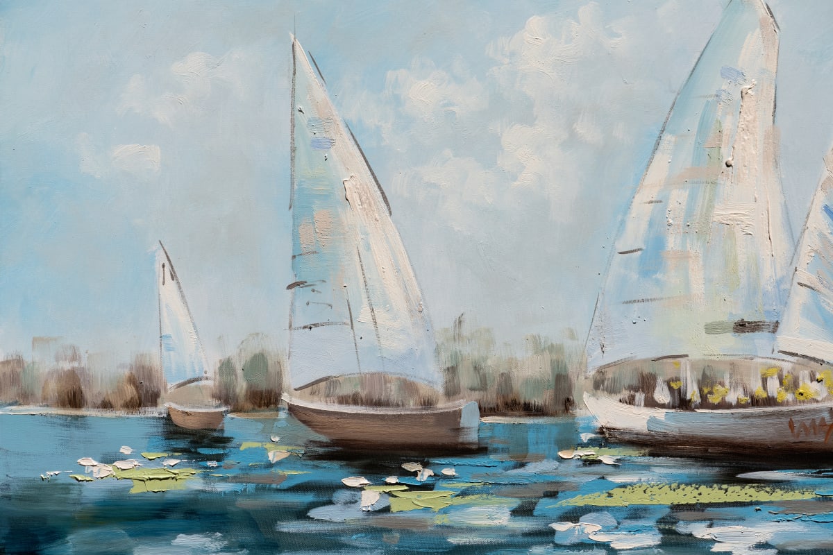 Afternoon Full of Boats by Gilda Kent 