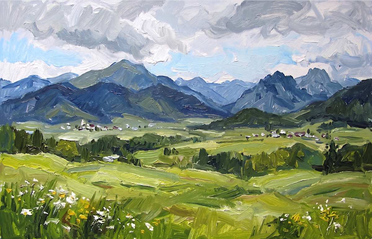 Alps in Spring by Gilda Kent, Image 5.