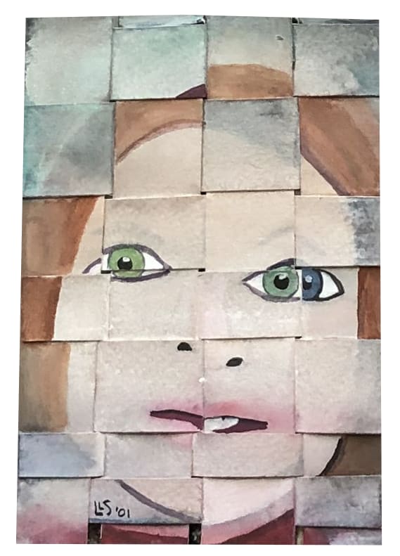 Faces 17 by Louise LaBauve (Saxon) 