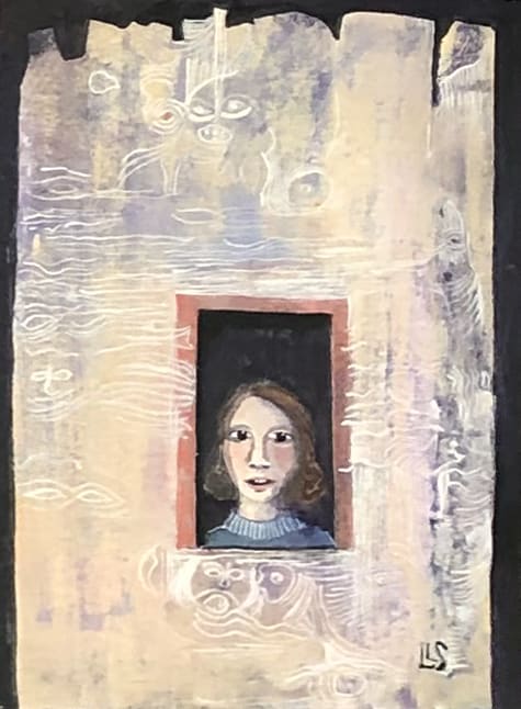 Faces 19 by Louise LaBauve (Saxon) 