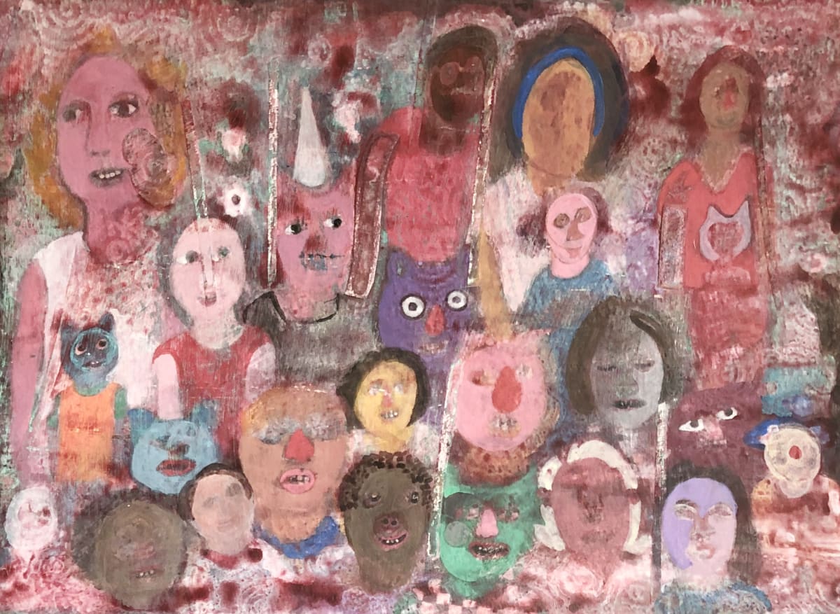 Faces 1 by Louise LaBauve (Saxon), Image 7.