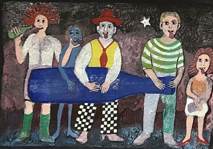 Faces 21 by Louise LaBauve (Saxon) 