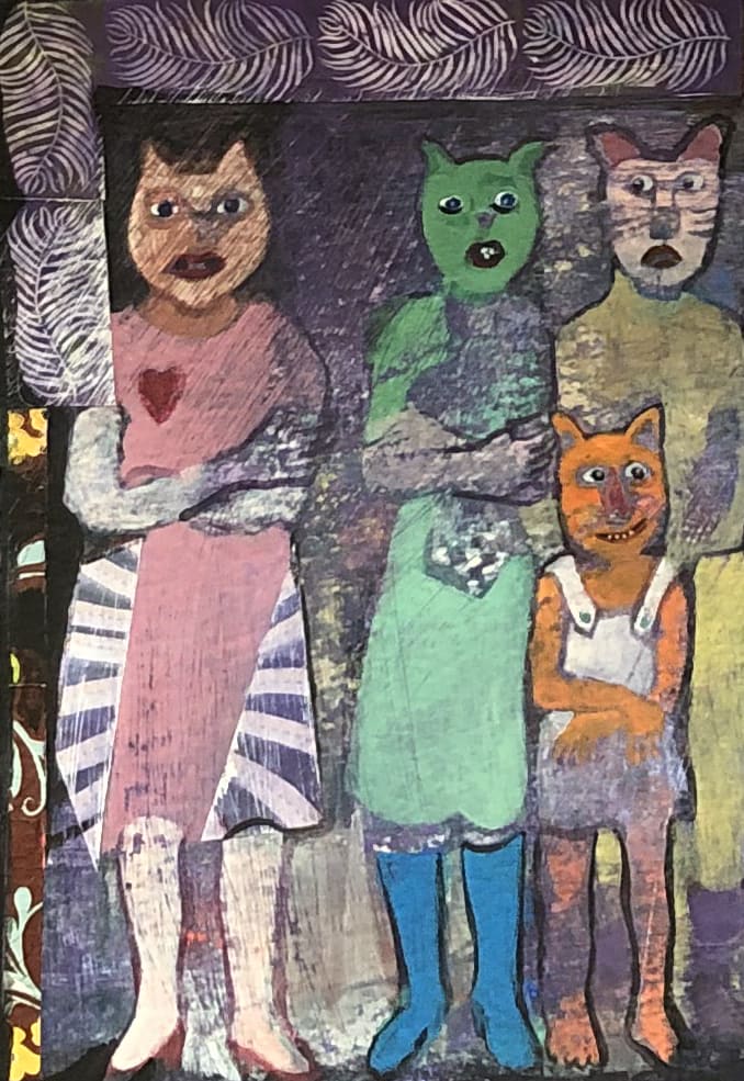 Faces 23 by Louise LaBauve (Saxon) 