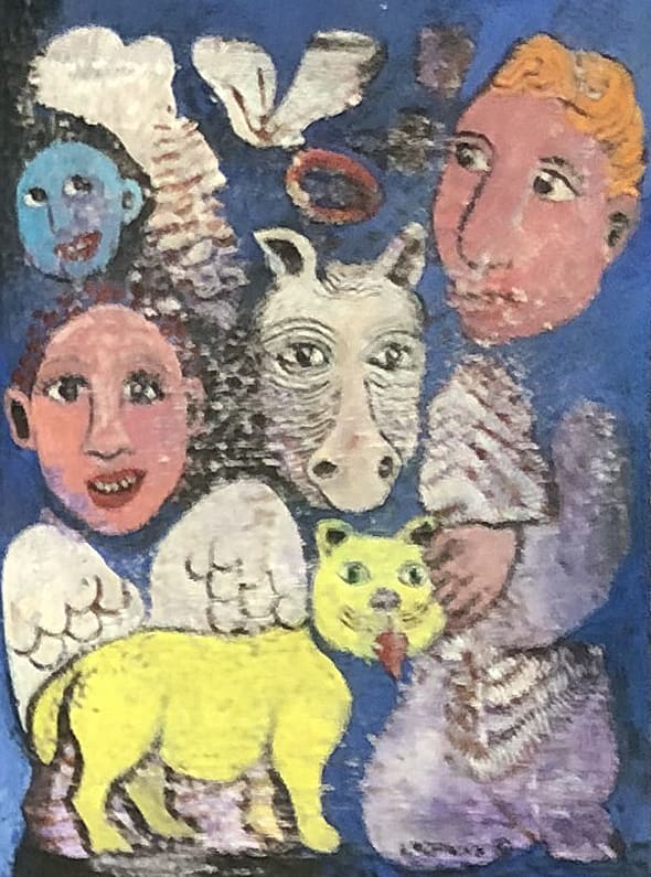 Faces 3 by Louise LaBauve (Saxon), Image 4.