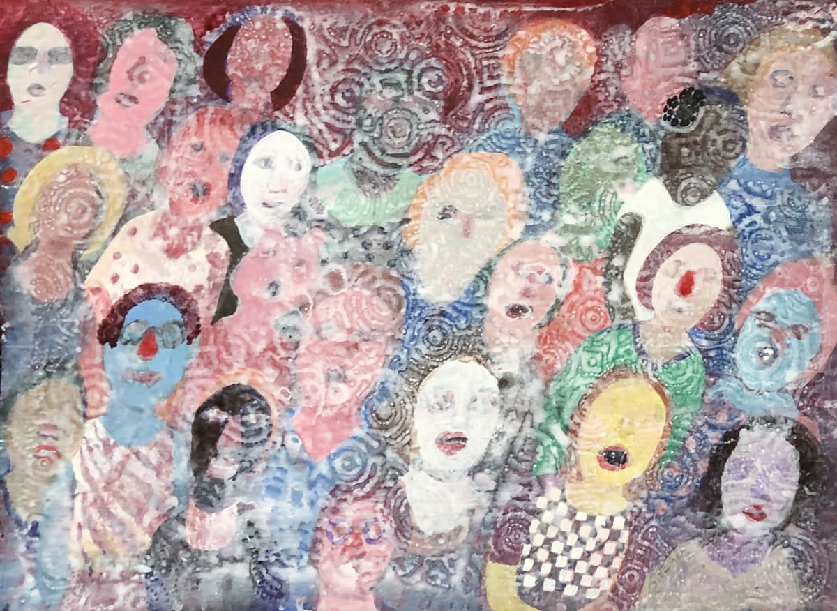 Faces 4 by Louise LaBauve (Saxon), Image 6.