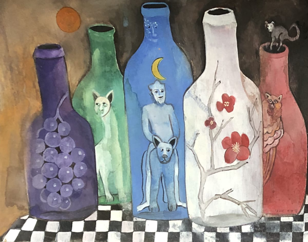 Faces 43 by Louise LaBauve (Saxon) 