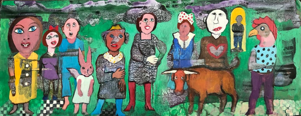 Faces 47 by Louise LaBauve (Saxon) 