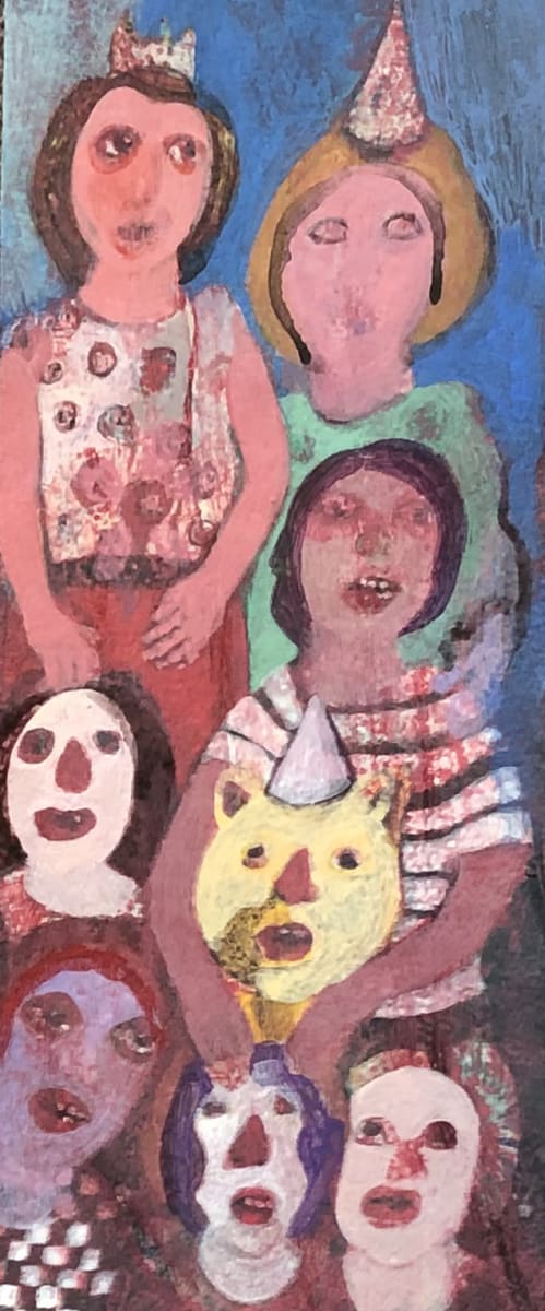 Faces 6 by Louise LaBauve (Saxon) 