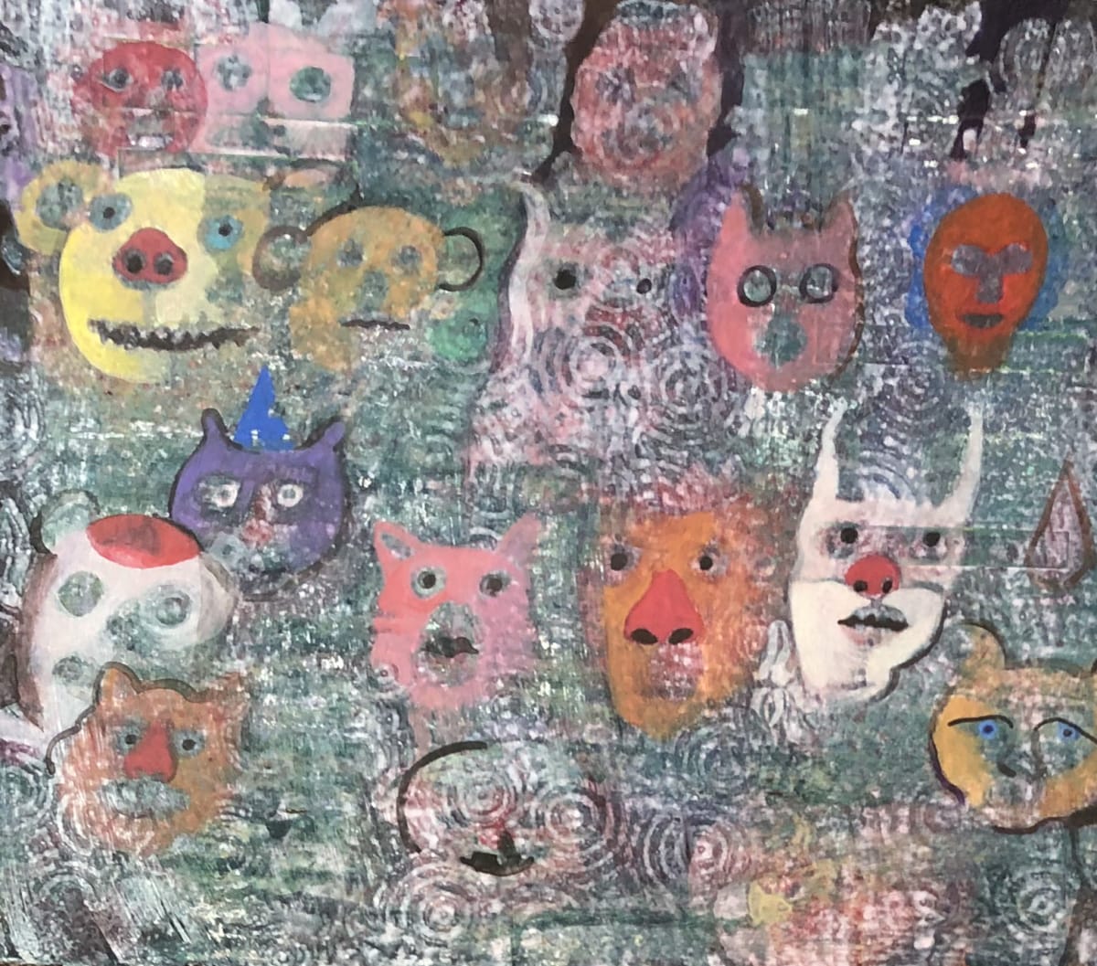 Faces 8 by Louise LaBauve (Saxon) 