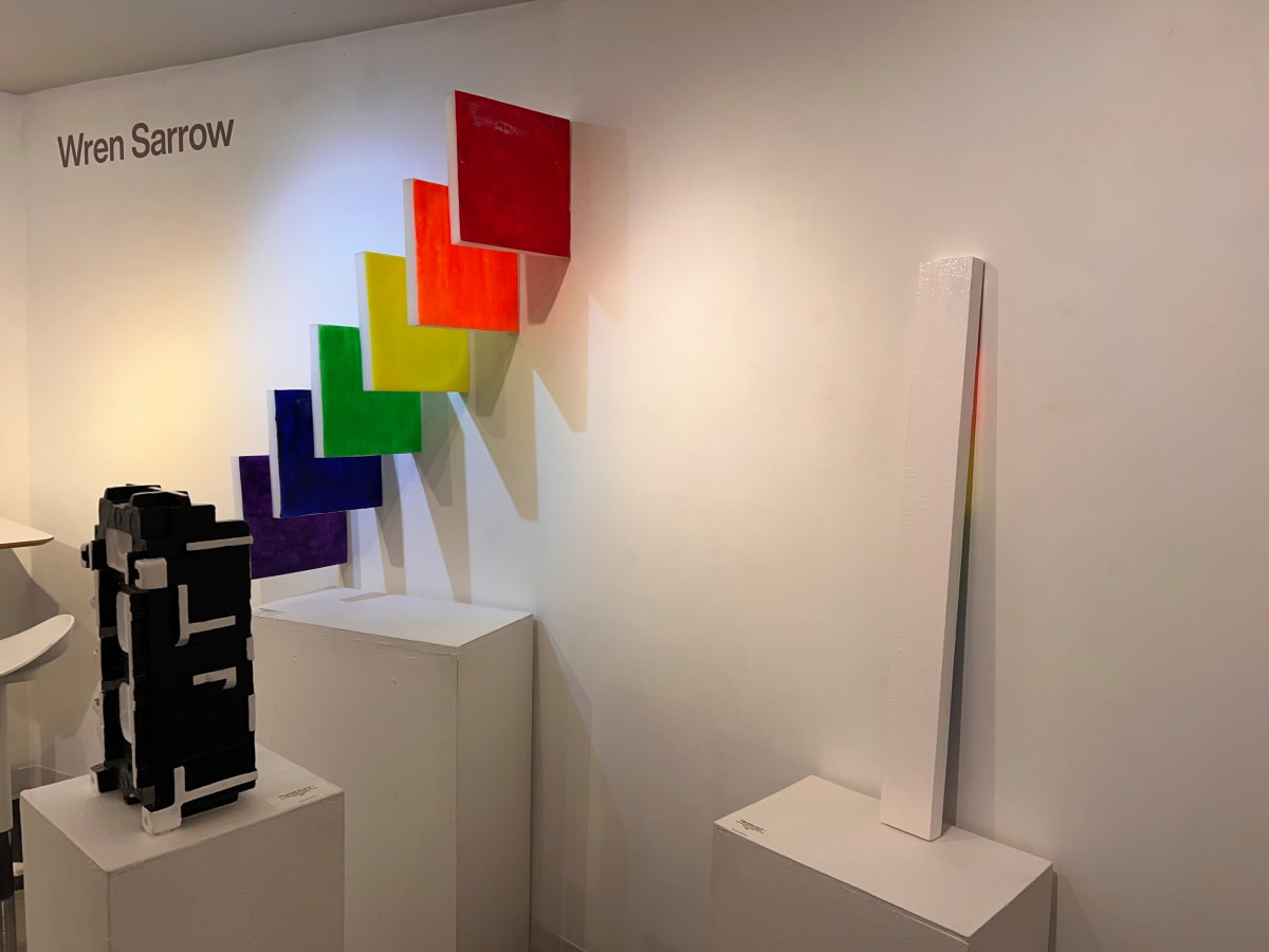 Untitled, 5 Piece Rainbow Styro No. 1 by Wren Woodward Sarrow  Image: Shown with (1 Piece) Rainbow Styro No. 1