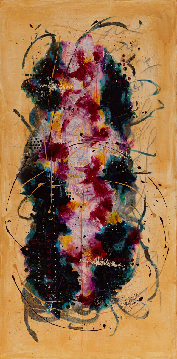 Incoming Storm by Haggith van Hees  Image: Mixed media on canvas
