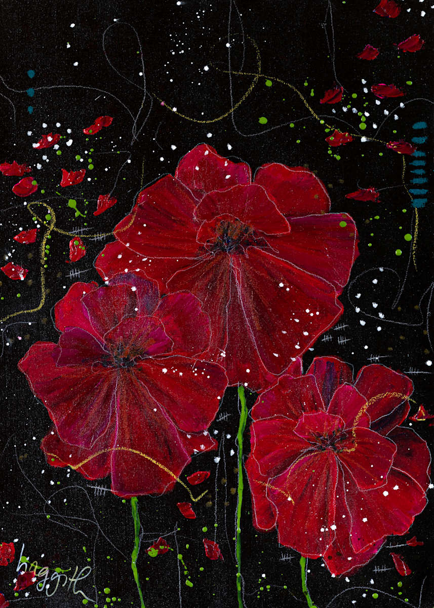 Please Reverse the Decay I by Haggith van Hees  Image: mixed media on canvas