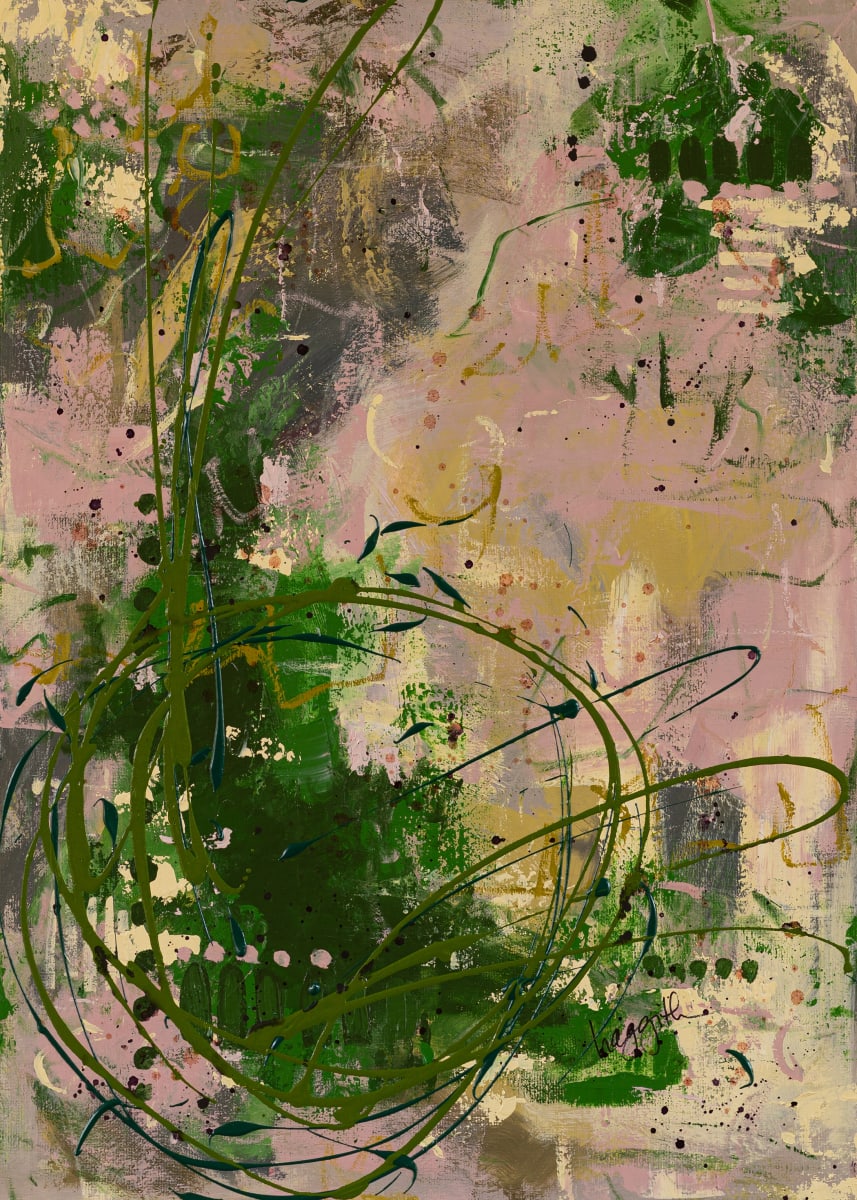 Pandora's Box by Haggith van Hees  Image: mixed media on canvas
in a wooden floater frame