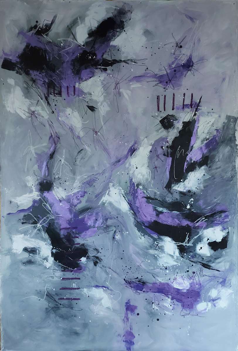 The Becoming of Me by Haggith van Hees  Image: mixed media on canvas