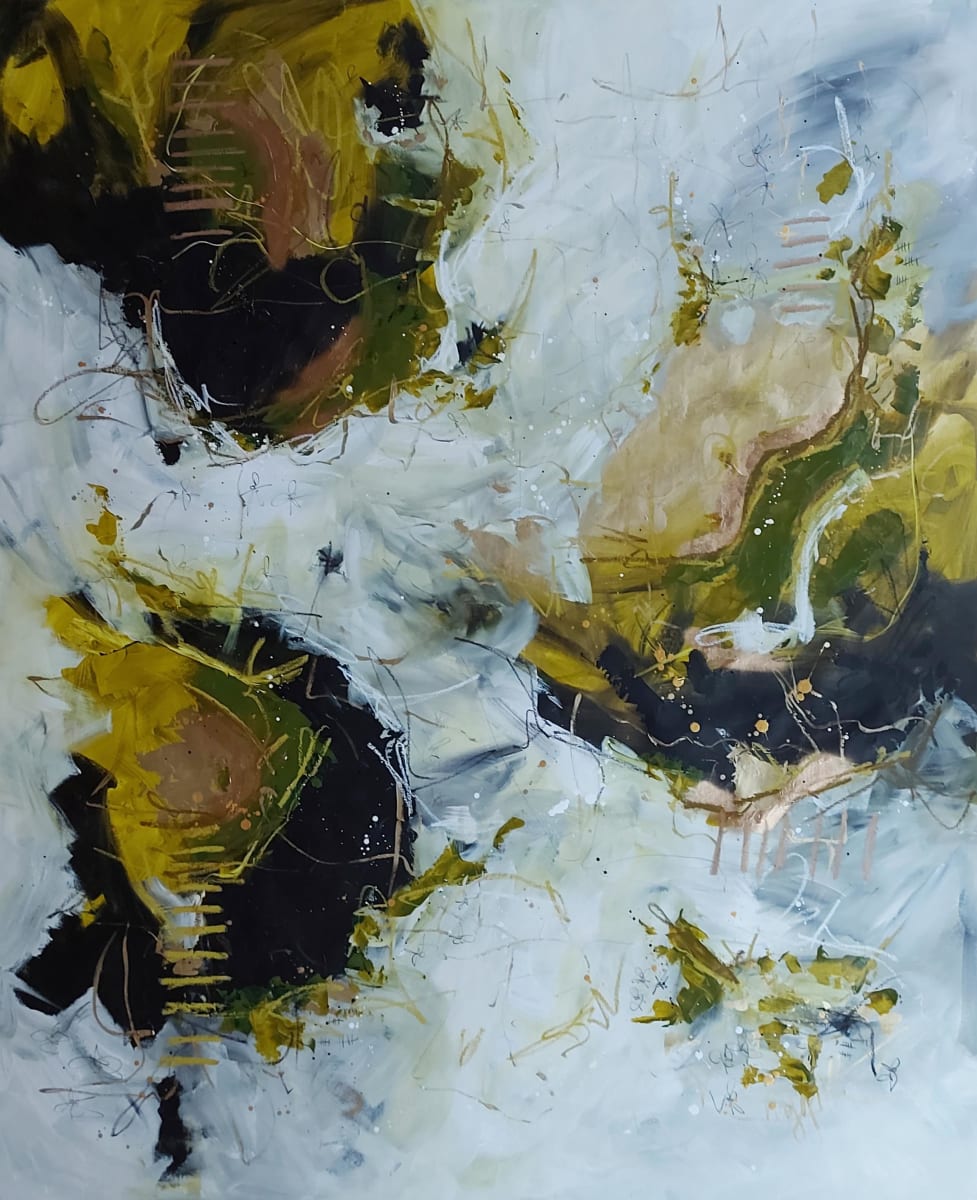 Hope Shining Through by Haggith van Hees  Image: Hope Shining Through
mixed media on canvas