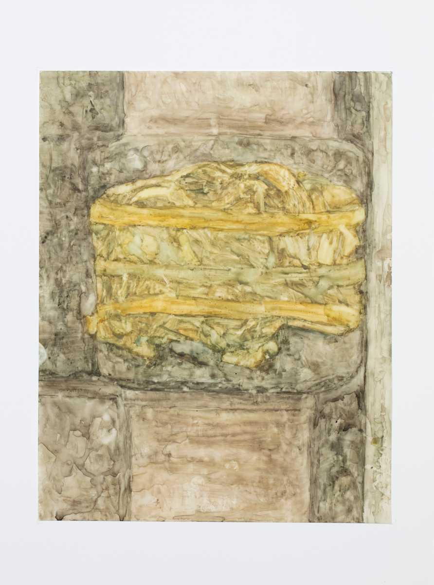 Citofono, carta, scotch, 3 settembre 2022 by Marisa Tesauro  Image: Part of the series entitled Secondary Objects