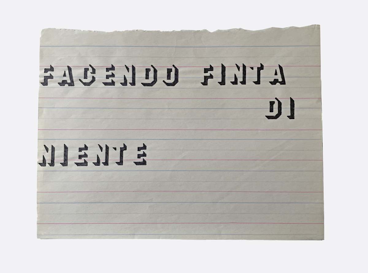 Facendo Finta di Niente by Marisa Tesauro 