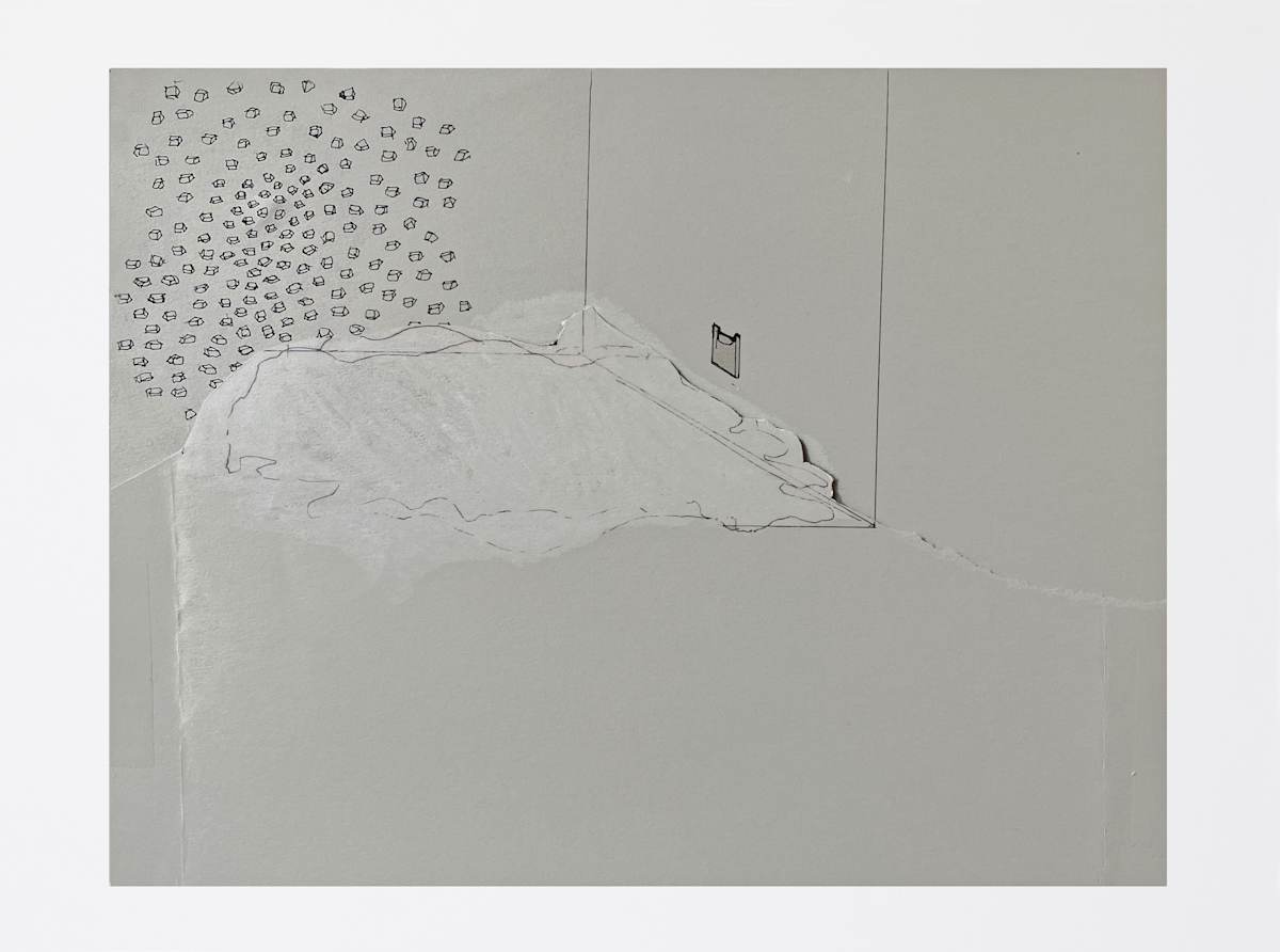 Sketch for Ice Carpet Installation by Marisa Tesauro, Image 2.