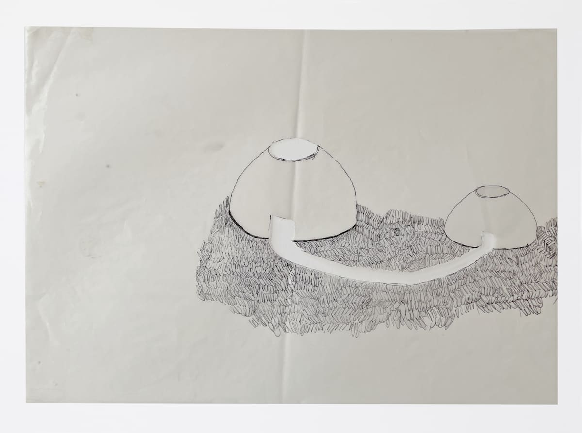Sketch for Correspondence Installation by Marisa Tesauro 