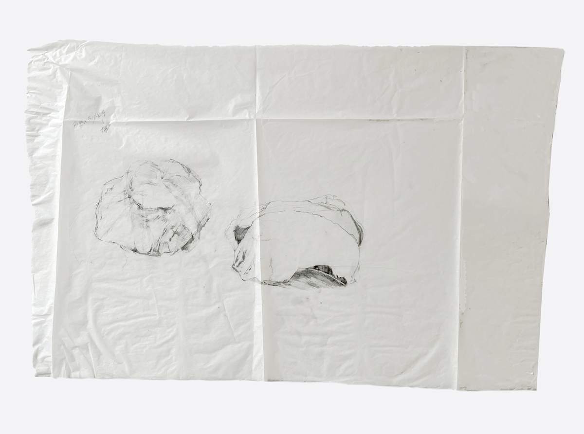 Sketch for Giant Lemons Installation by Marisa Tesauro 