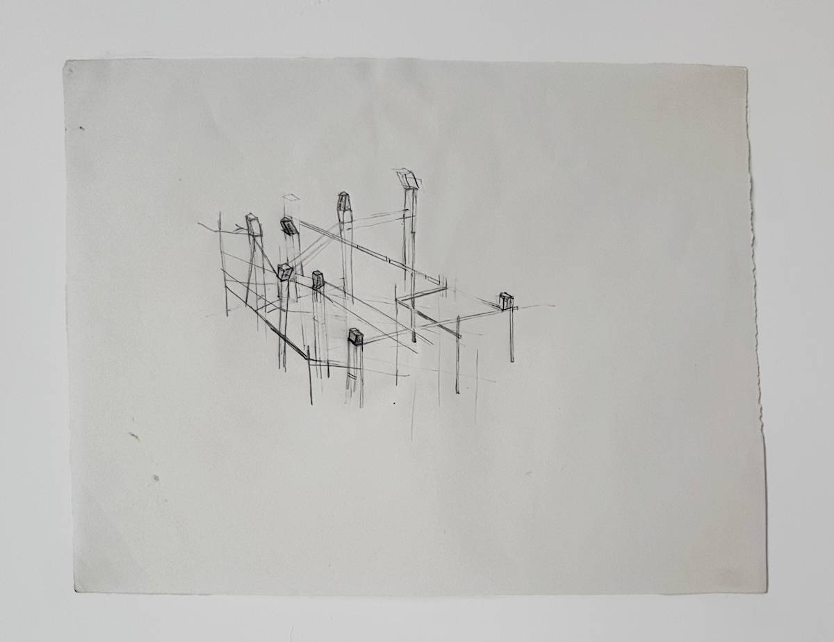 Sketch for Objects Saved from Dispersion Installation by Marisa Tesauro, Image 2.