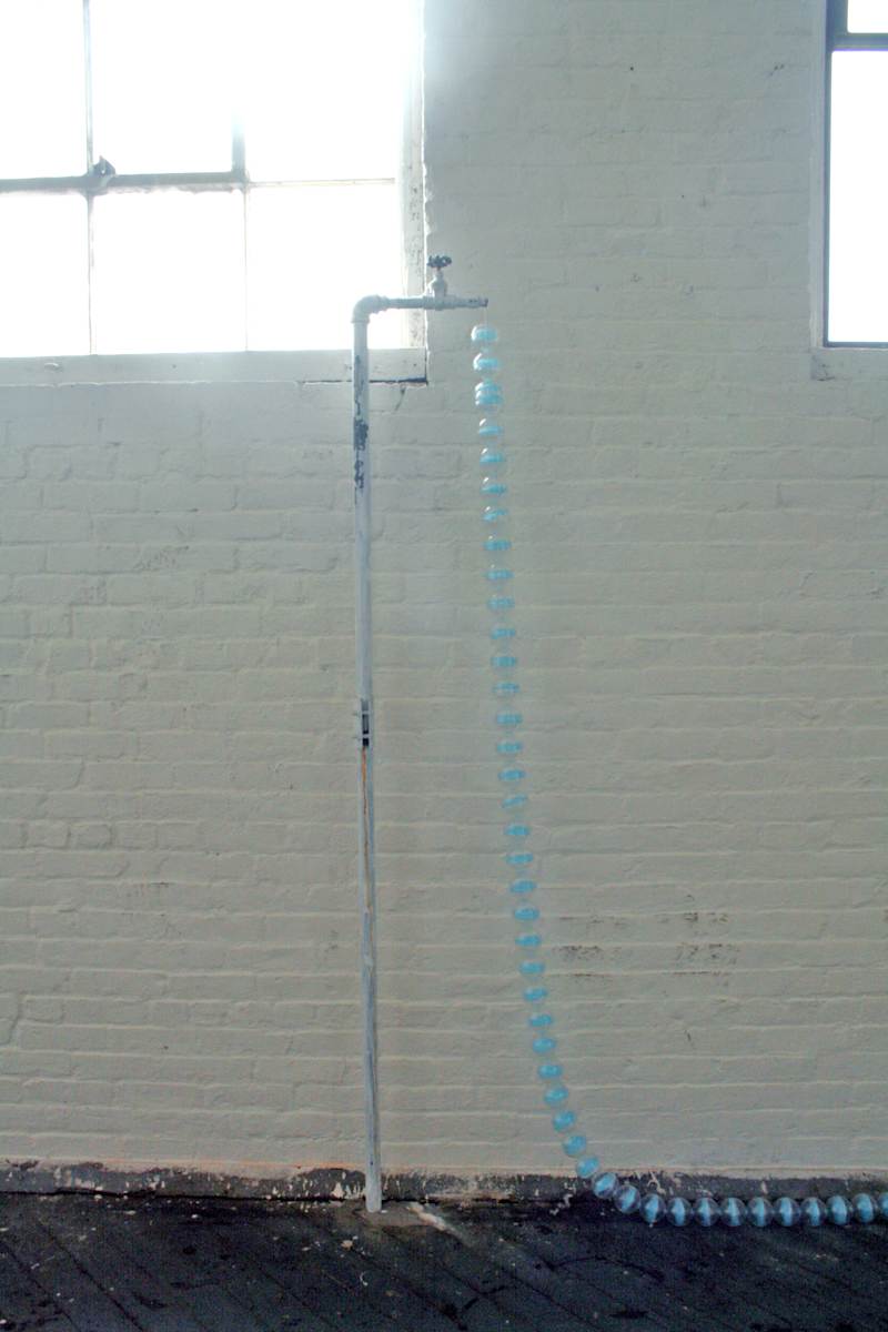 Leak by Marisa Tesauro  Image: Installation view-starting point 