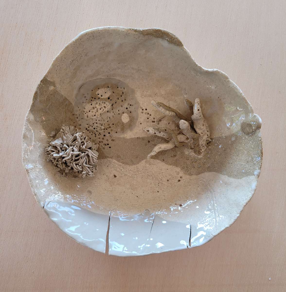 Underwater bowl by Philippa Mollet, Image 1.