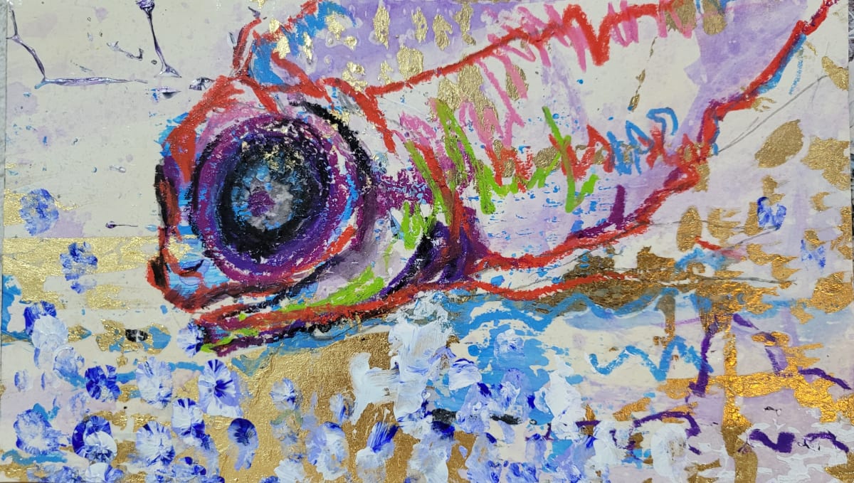 Fish I by Philippa Mollet  Image: Study for “Saudade STP” SNBA collection