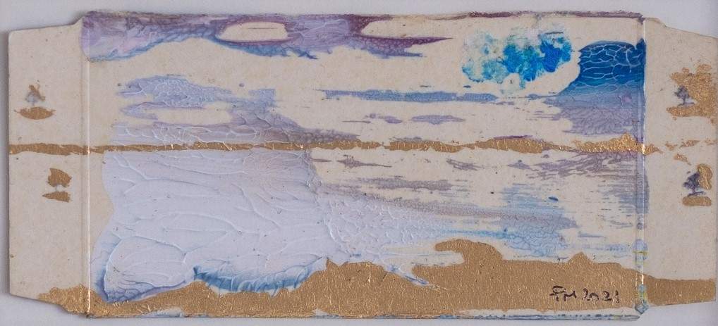 Sunset Seascape 2022 by Philippa Mollet 