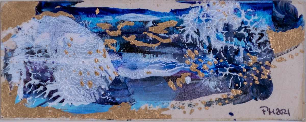 Moon Seascape 2022 by Philippa Mollet 