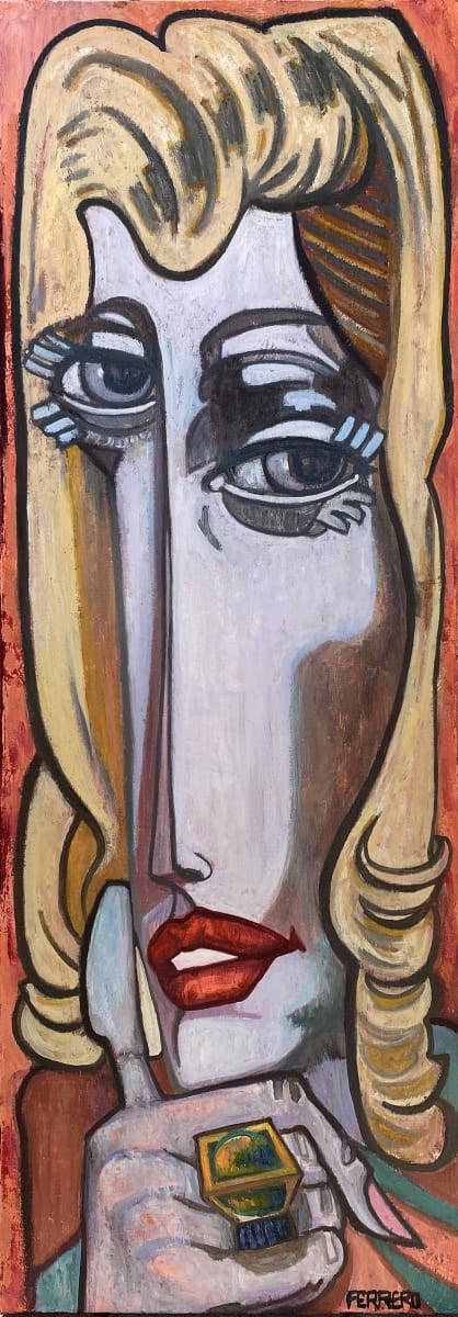 Lisa interested by Galerie Marc FERRERO 
