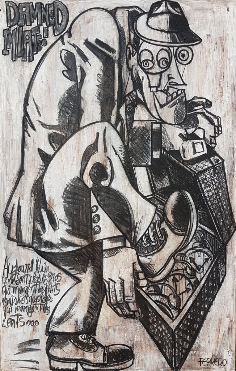 Bankster and great swindel by Galerie Marc FERRERO 