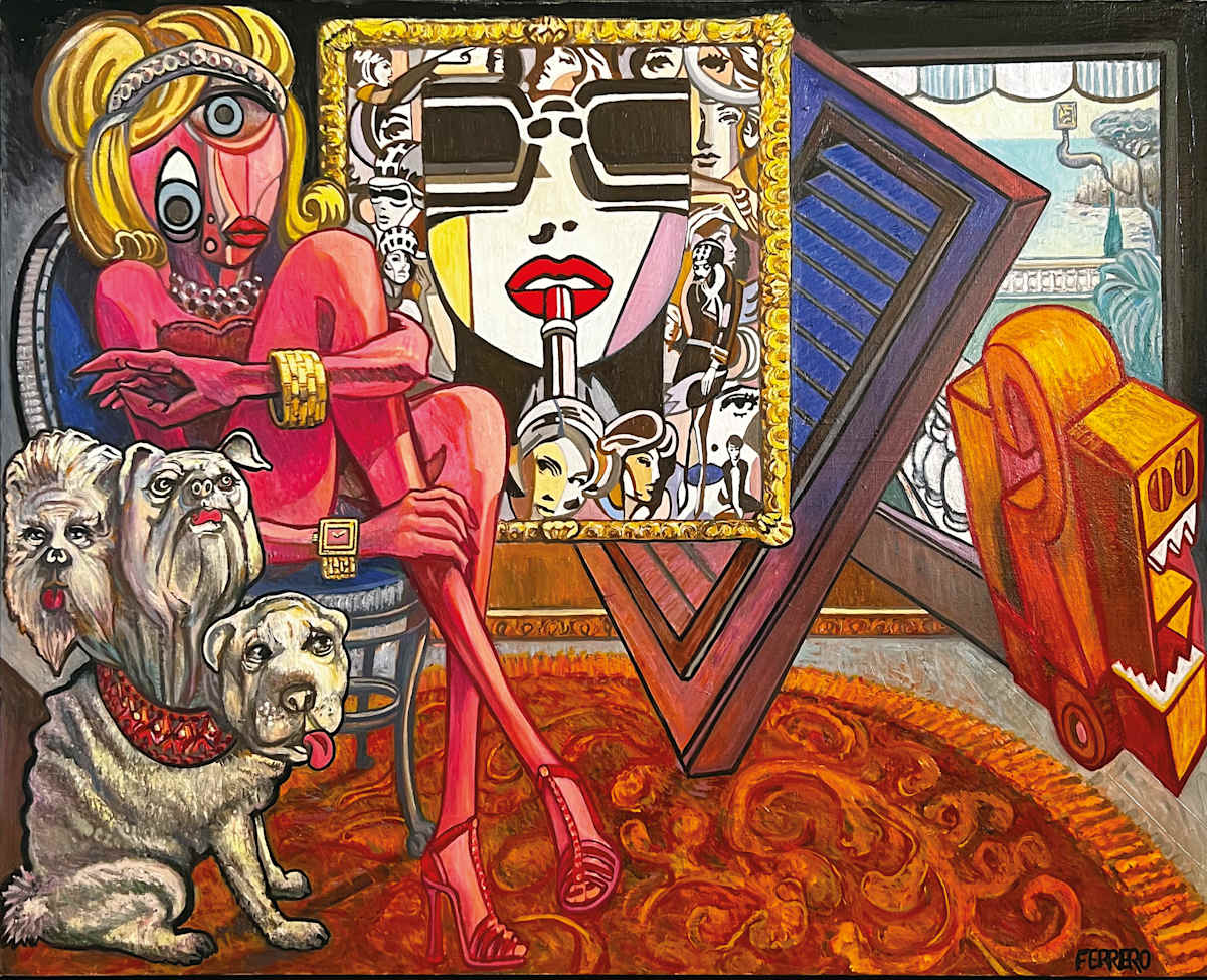 LA HAUTE SOCIÉTÉ MULTIFACE by Marc FERRERO, Image 2.