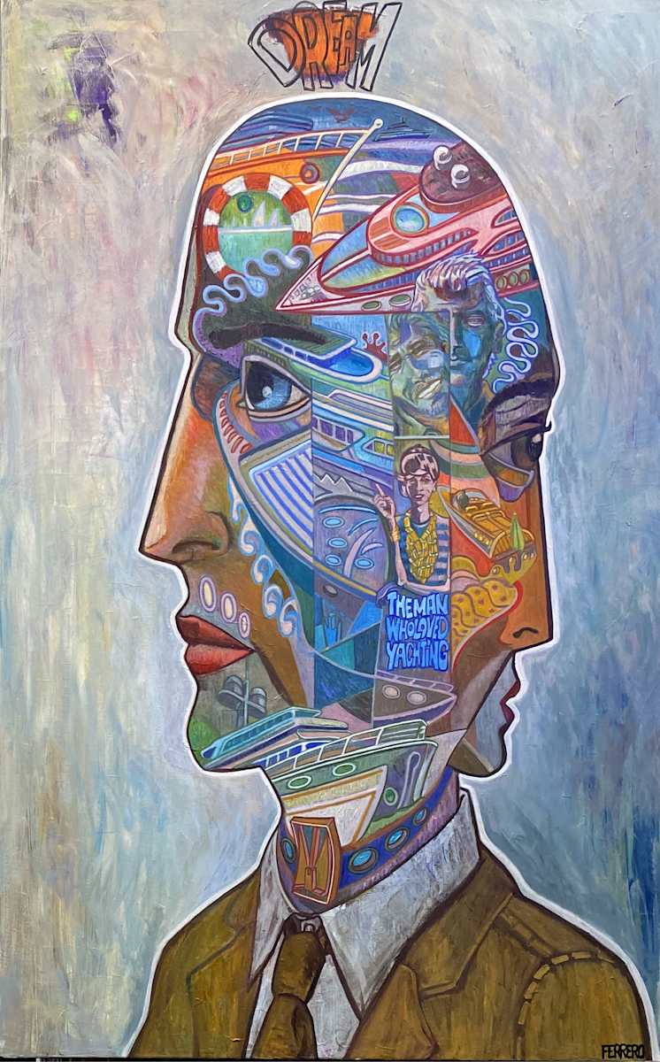 Homme multiface et rêve de yachting by Marc FERRERO 